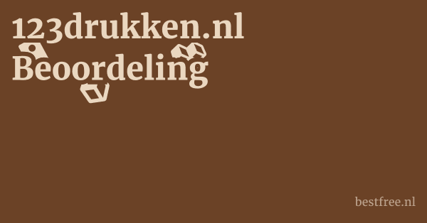 123drukken.nl Beoordeling 1 by BestFREE.nl