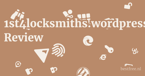 1st4locksmiths.wordpress.com Review 1 by BestFREE.nl