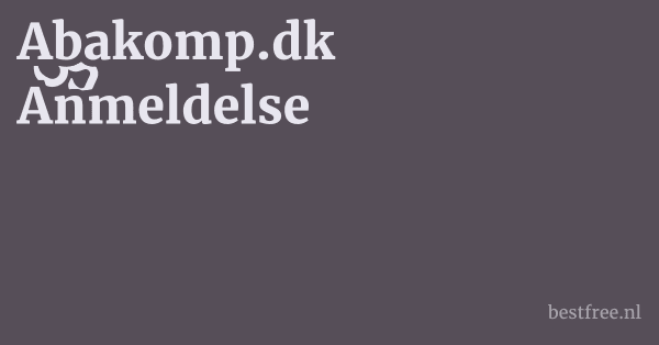 Abakomp.dk Anmeldelse 1 by BestFREE.nl