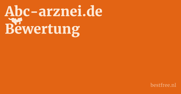 Abc-arznei.de Bewertung 1 by BestFREE.nl