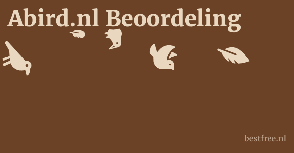 Abird.nl Beoordeling 1 by BestFREE.nl