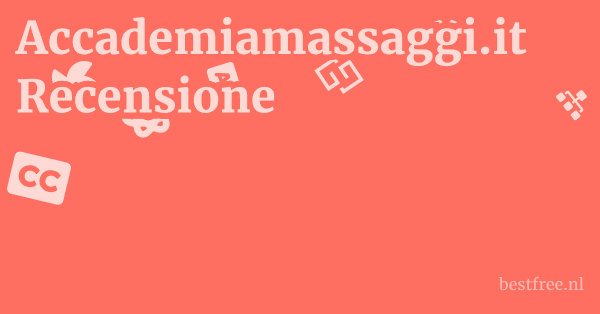 Accademiamassaggi.it Recensione 1 by BestFREE.nl