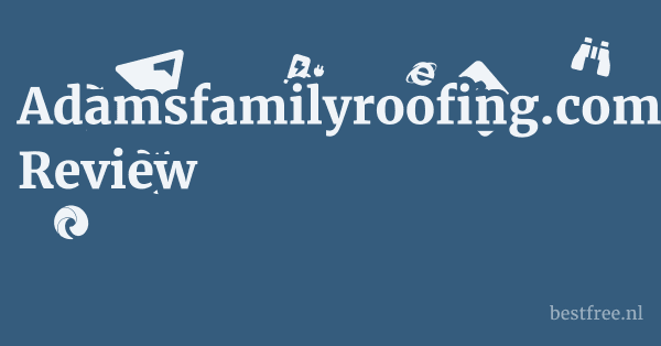 Adamsfamilyroofing.com Review 1 by BestFREE.nl