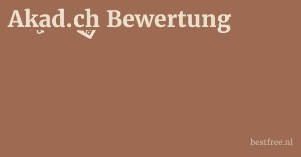 Akad.ch Bewertung 1 by BestFREE.nl