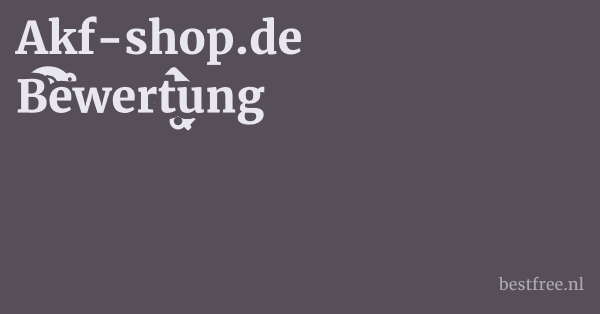 Akf-shop.de Bewertung 1 by BestFREE.nl