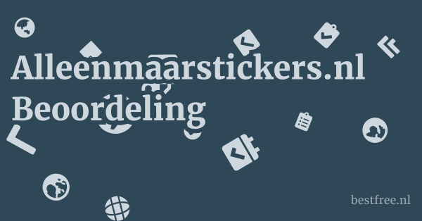 Alleenmaarstickers.nl Beoordeling 1 by BestFREE.nl