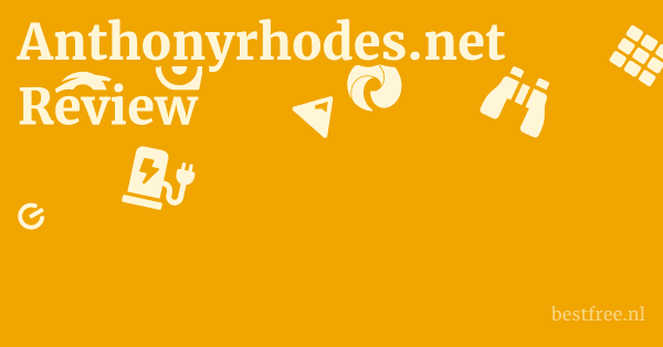Anthonyrhodes.net Review 1 by BestFREE.nl