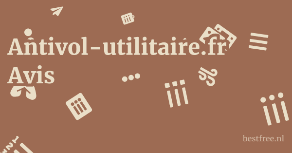 Antivol-utilitaire.fr Avis 1 by BestFREE.nl