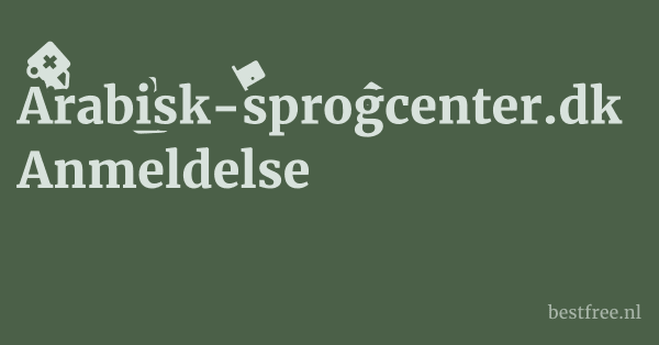 Arabisk-sprogcenter.dk Anmeldelse 1 by BestFREE.nl