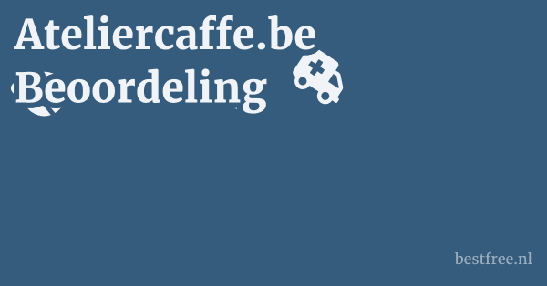 Ateliercaffe.be Beoordeling