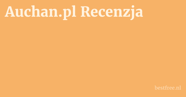 Auchan.pl Recenzja 1 by BestFREE.nl