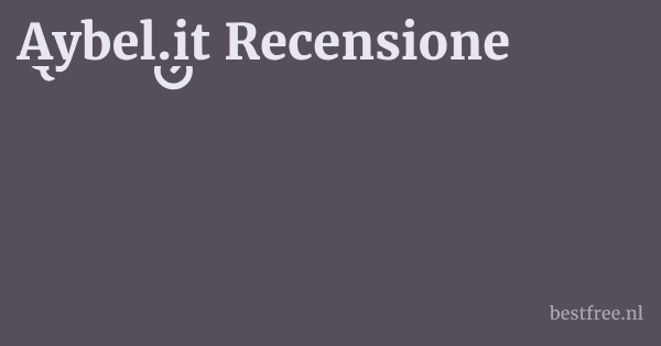 Aybel.it Recensione 1 by BestFREE.nl