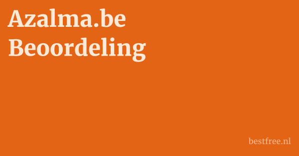 Azalma.be Beoordeling 1 by BestFREE.nl