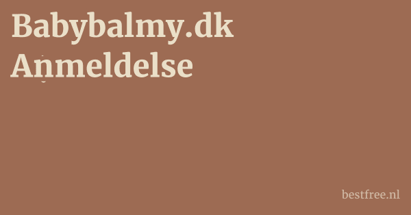Babybalmy.dk Anmeldelse 1 by BestFREE.nl