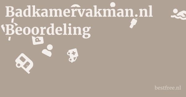 Badkamervakman.nl Beoordeling 1 by BestFREE.nl