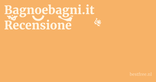 Bagnoebagni.it Recensione 1 by BestFREE.nl