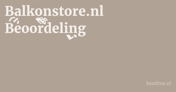 Balkonstore.nl Beoordeling 1 by BestFREE.nl