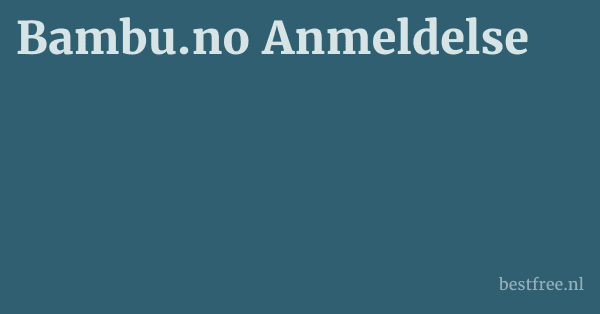 Bambu.no Anmeldelse