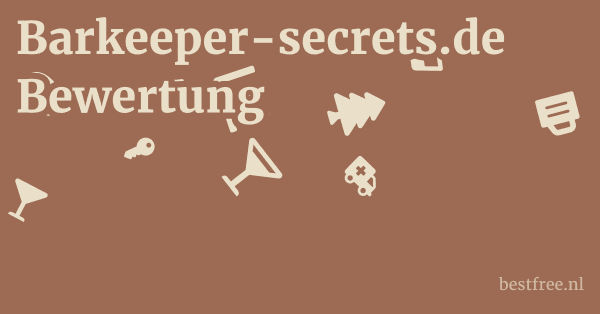 Barkeeper-secrets.de Bewertung 1 by BestFREE.nl