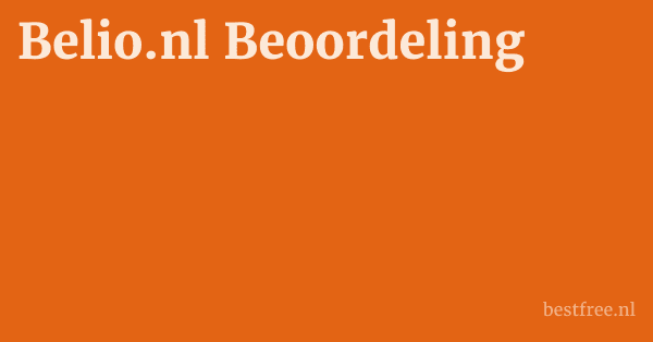 Belio.nl Beoordeling 1 by BestFREE.nl