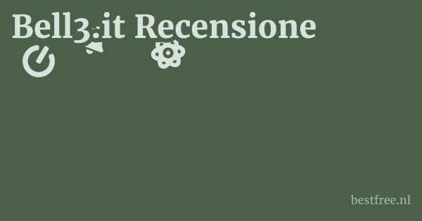 Bell3.it Recensione 1 by BestFREE.nl