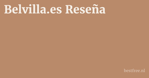 Belvilla.es Reseña 1 by BestFREE.nl
