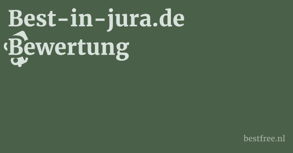 Best-in-jura.de Bewertung 1 by BestFREE.nl