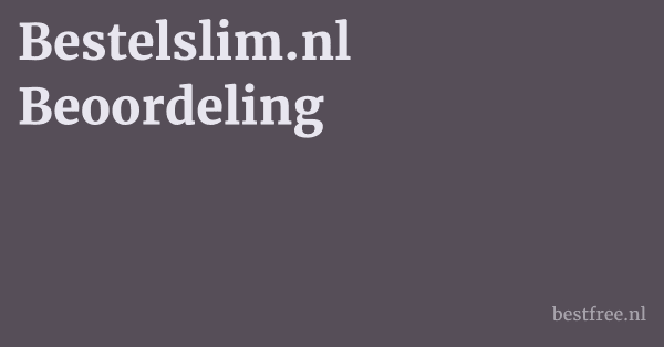 Bestelslim.nl Beoordeling 1 by BestFREE.nl