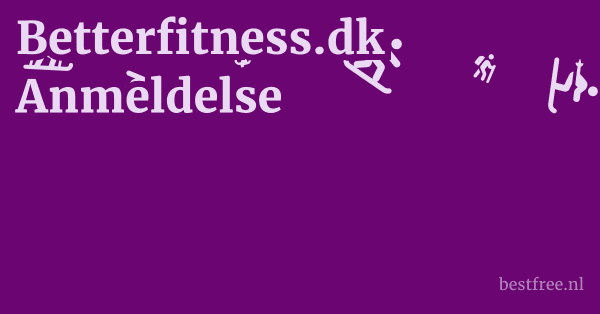 Betterfitness.dk Anmeldelse 1 by BestFREE.nl