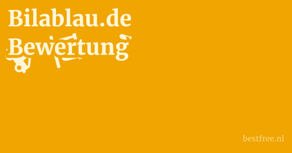 Bilablau.de Bewertung 1 by BestFREE.nl