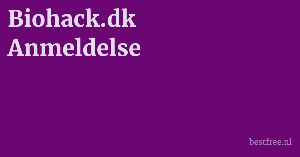 Biohack.dk Anmeldelse 1 by BestFREE.nl