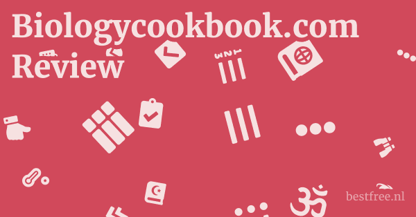 Biologycookbook.com Review 1 by BestFREE.nl