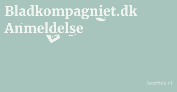 Bladkompagniet.dk Anmeldelse 1 by BestFREE.nl