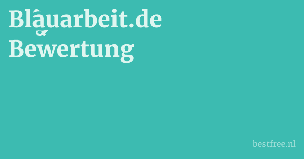 Blauarbeit.de Bewertung 1 by BestFREE.nl