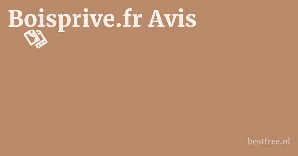 Boisprive.fr Avis 1 by BestFREE.nl