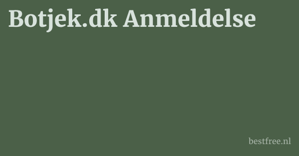Botjek.dk Anmeldelse 1 by BestFREE.nl