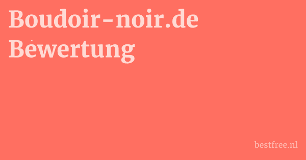Boudoir-noir.de Bewertung 1 by BestFREE.nl