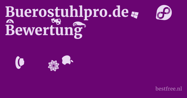 Buerostuhlpro.de Bewertung 1 by BestFREE.nl