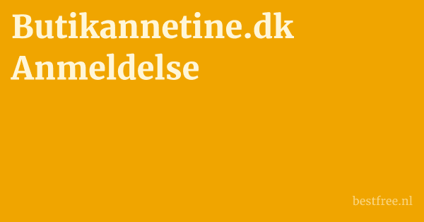 Butikannetine.dk Anmeldelse 1 by BestFREE.nl