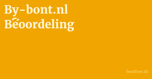 By-bont.nl Beoordeling 1 by BestFREE.nl