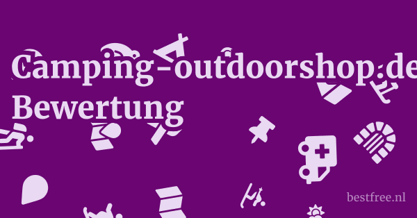 Camping-outdoorshop.de Bewertung 1 by BestFREE.nl