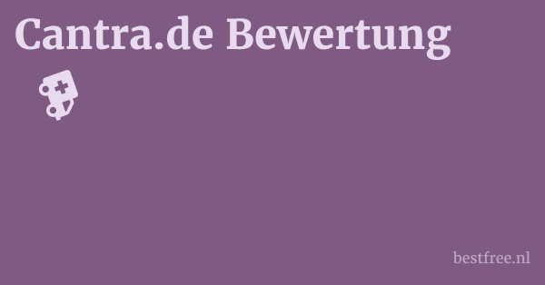 Cantra.de Bewertung 1 by BestFREE.nl