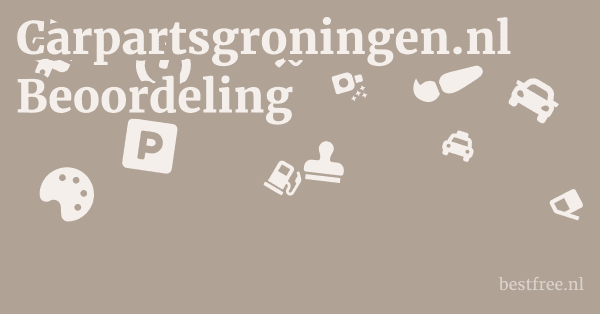 Carpartsgroningen.nl Beoordeling 1 by BestFREE.nl