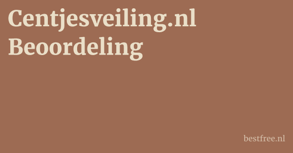 Centjesveiling.nl Beoordeling 1 by BestFREE.nl