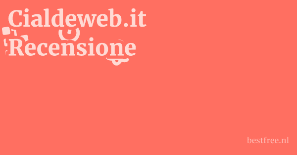 Cialdeweb.it Recensione 1 by BestFREE.nl