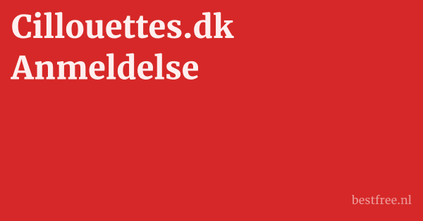 cillouettes.dk FAQ