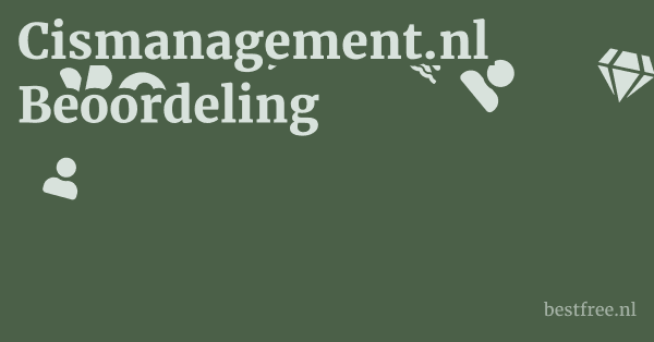 Cismanagement.nl Beoordeling 1 by BestFREE.nl