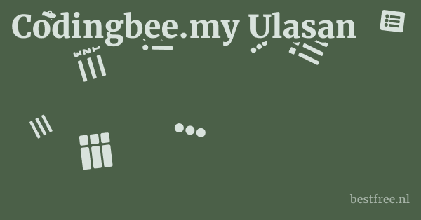 Codingbee.my Ulasan