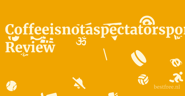 Coffeeisnotaspectatorsport.com Review 1 by BestFREE.nl