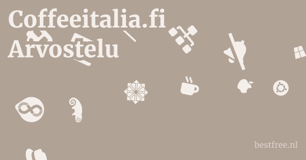 Coffeeitalia.fi Arvostelu
